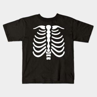 Skeleton Chest Kids T-Shirt